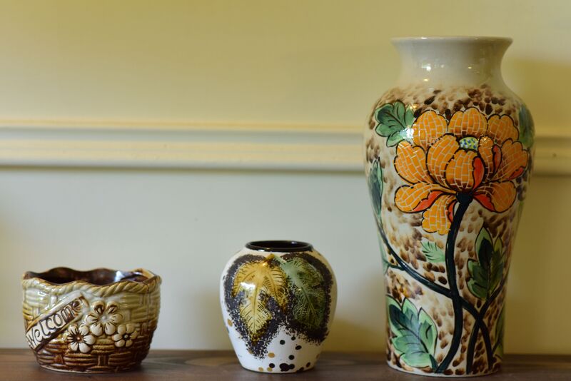 des vases en céramique
